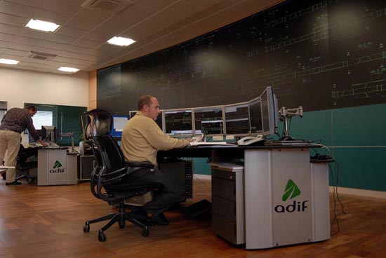 Centro control Adif Antequera