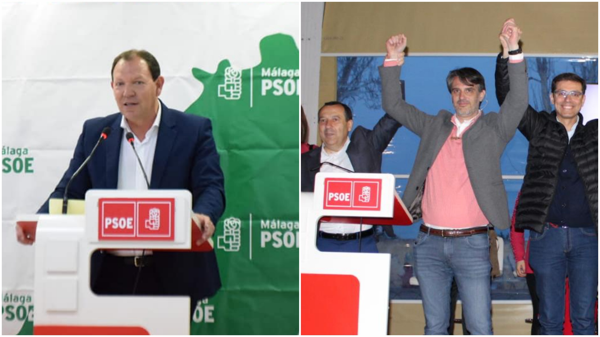 Miguel Asencio y Eugenio Sevillano candidatos PSOE Muncipales