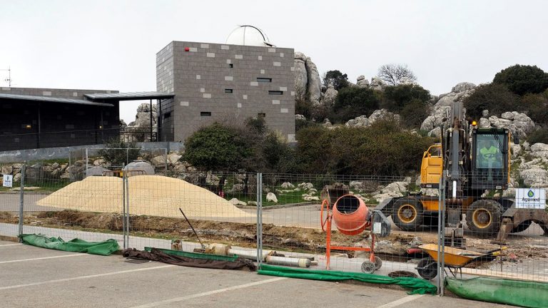Obras cambio depuradora Torcal | @Clave_Economica