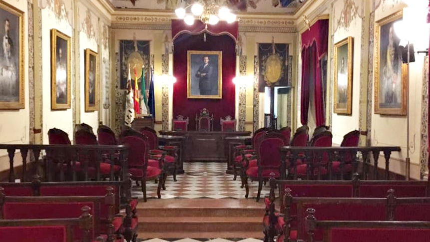 Salón Plenos Ayuntamiento Antequera | @Clave_Economica