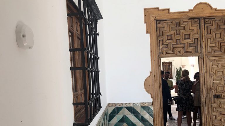 baliza orientadora ONCE Museo
