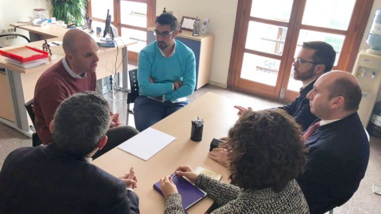 reunión PSOE y ACIA