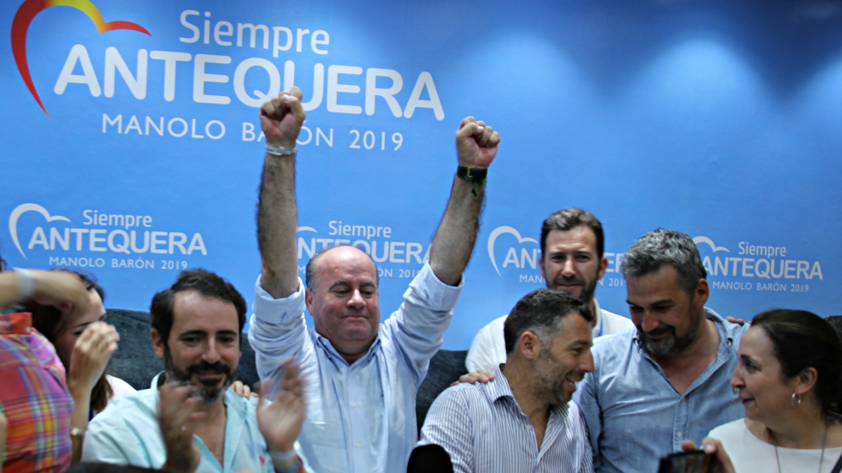 Manolo Barón celebra victoria Elecciones Municipales | @Clave_Economica