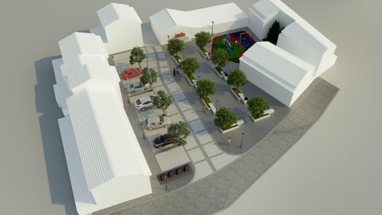 diseño nueva plaza Veracruz vista aérea