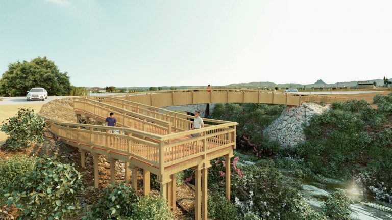 diseño puente arroyo Alcázar