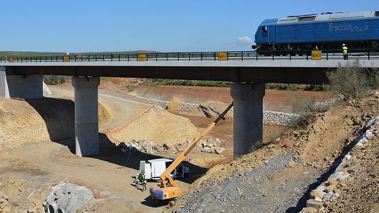 obras rehabilitación línea Algeciras - Bobadilla