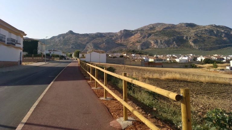 camino carril bici Villanueva Rosario Archidona