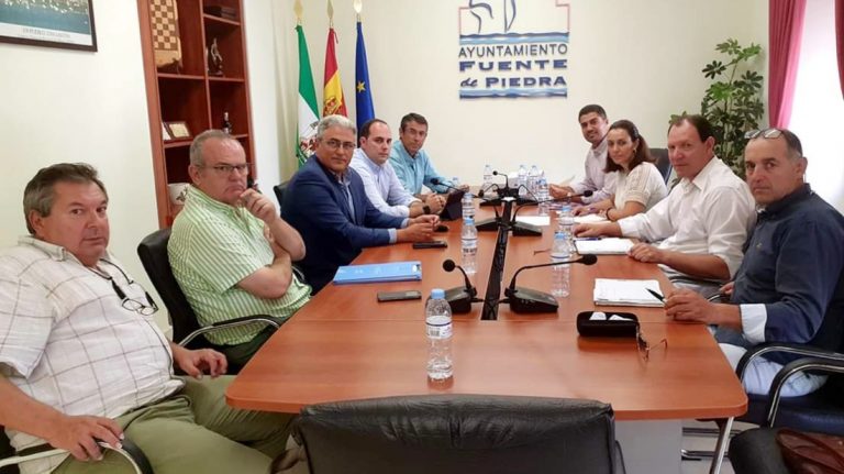 reunión problemas agua Fuente Piedra, Humilladero y Junta