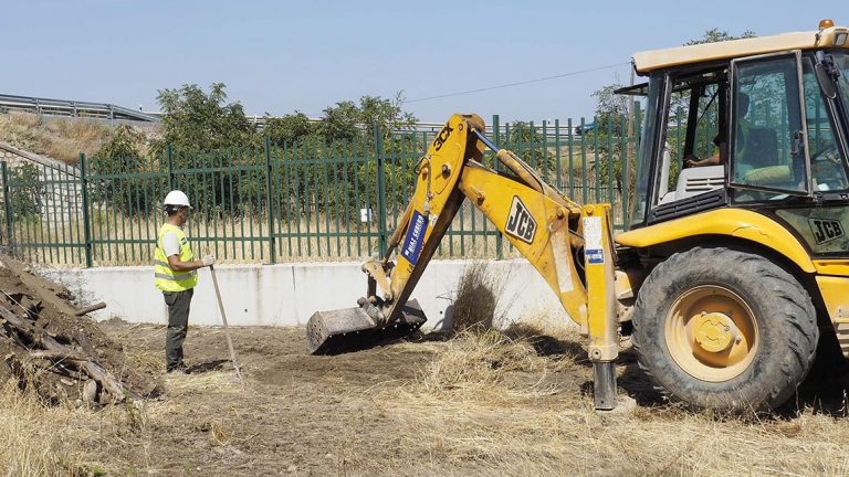 Inicio obras puesta valor Villa Romana Antequera