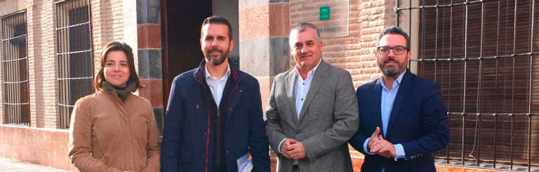 Déborah León, Kiko Calderón, Javier Carnero y Manuel Chicón