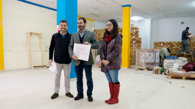 obra ampliación biblioteca San Zoilo Antequera