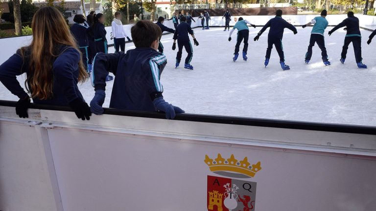 pista hielo Paseo Real Antequera