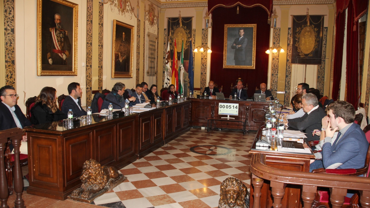 Pleno Ayuntamiento Antequera diciembre 2019