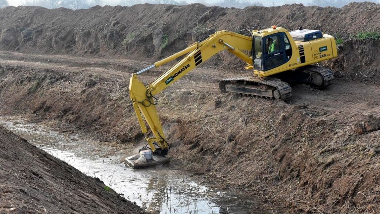 obras recuperación canal laguna Herrera Antequera