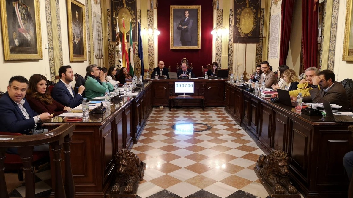 pleno ordinario Ayuntamiento Antequera (enero 2020)