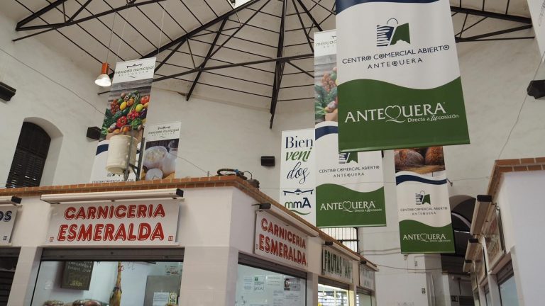 cartelería Mercado Municipal Antequera