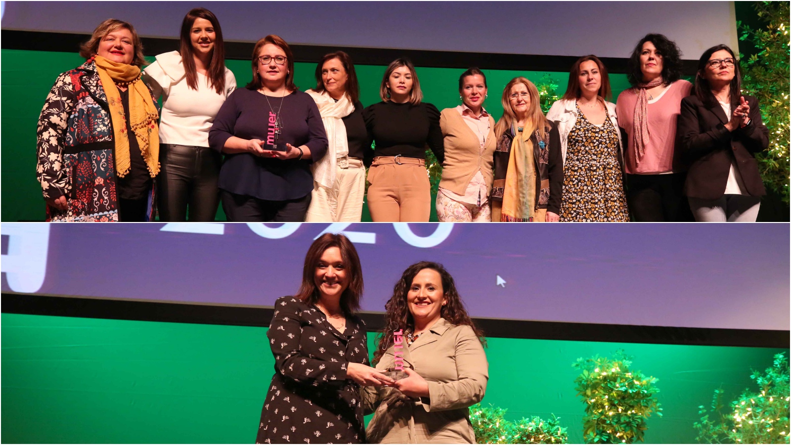 premio Reconocidas asociación EyE y ganadea Isabel Moreno