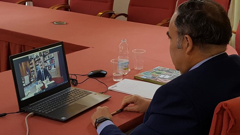 Antonio Luque videoconferencia Felipe VI situación sector agroalimentario coronavirus