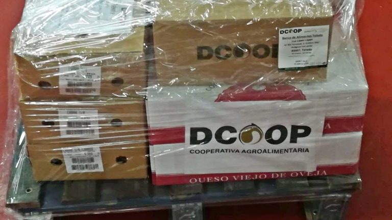 alimentos Dcoop donados crisis coronavirus¡