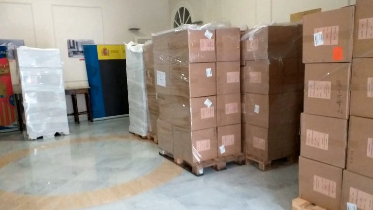 mascarillas Subdelegación Gobierno Málaga