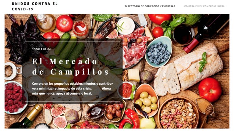 página web comercio Campillos coronavirus