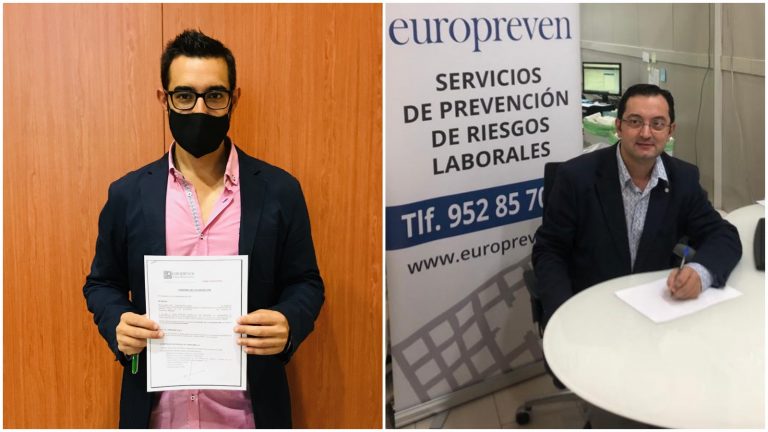 firma convenio ACIA y Europreven