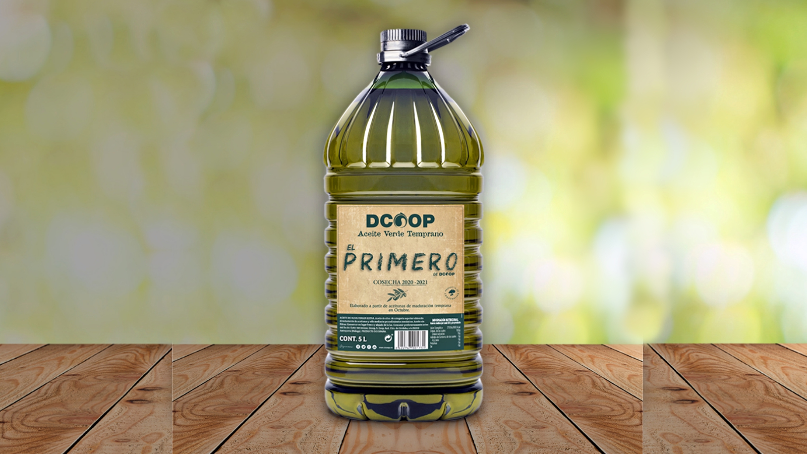 El Primero aceite oliva verde temprano Dcoop