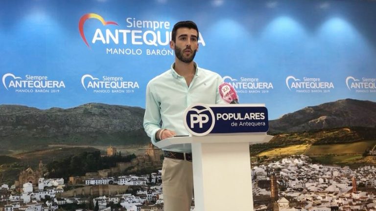 José Manuel Fernández, portavoz y vicesecretario Organización Comunicación Partido Popular Antequera