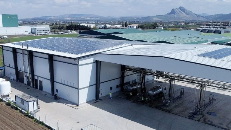 vista aérea central lechera Dcoop