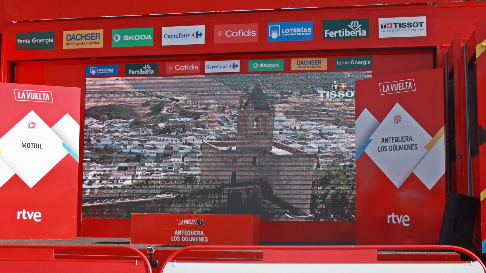 Promoción audiovisual Antequera La Vuelta 2013