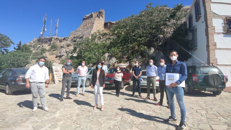 acto firma acta inicio obras rehabilitación Alcazaba y el Aljibe de Archidona