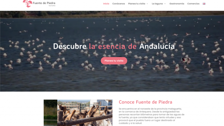 web turismo Fuente de Piedra