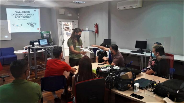 curso drones Juventud Diputación