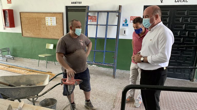 visita obras vestuarios Estadio El Maulí