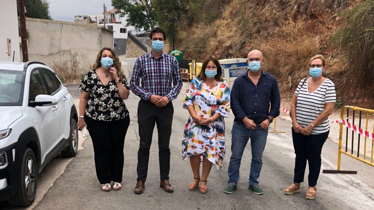 visita Natacha Rivas vicepresidenta Diputación Casabermeja