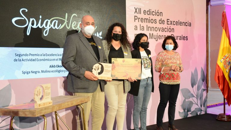 Spiga Negra recoge premio Excelencia Innovación Mujeres Rurales