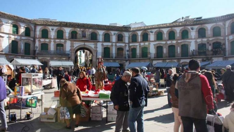 mercado artesanía Plaza Ochavada Archidona