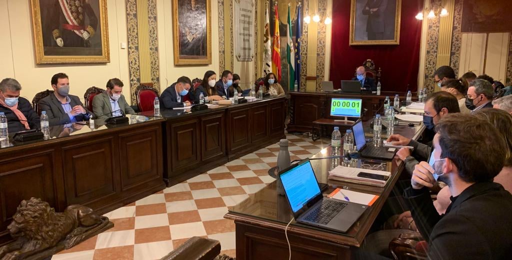 Pleno Ayuntamiento Antequera noviembre 2021
