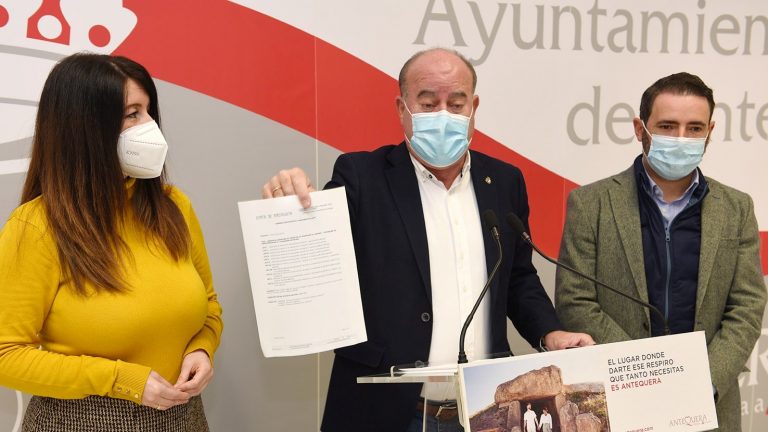Ayuntamiento critica oposición no apoye ampliación Centro Logístico Antequera (diciembre 2021)