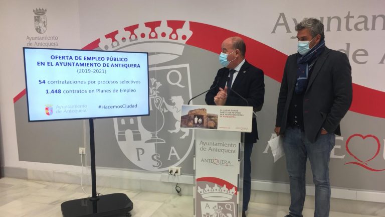 Balance procesos selectivos Ayuntamiento Antequera 2019 - 2021