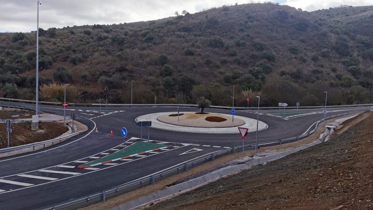 nuevo acceso autopista AP-46 en Casabermeja
