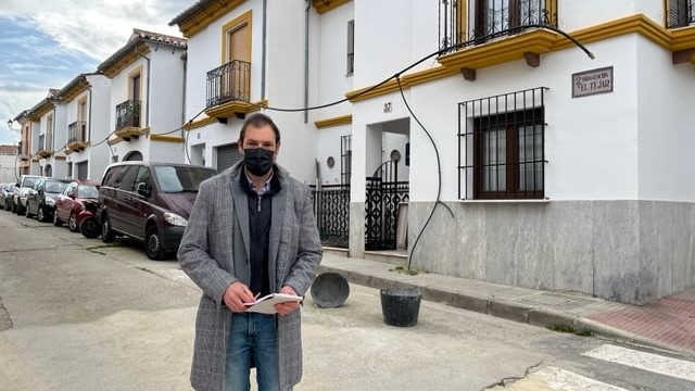 Fran Matas denuncia problemas viviendas Urbanización El Tejar Antequera (enero 2022)