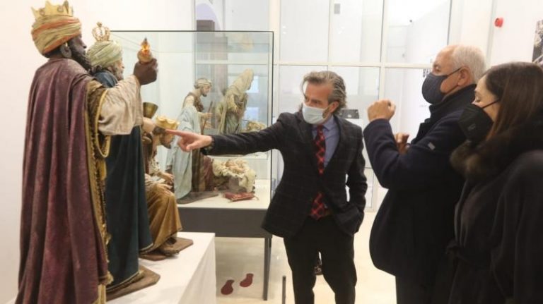 inauguración exposición El belén, un arte de coleccionismo (noviembre 2021)