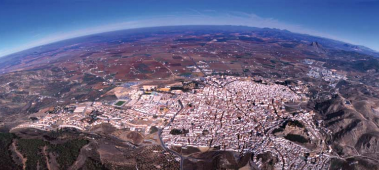 vista aérea Antequera
