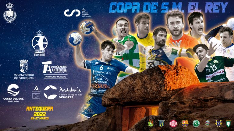 cartel XLVII Copa del Rey Balonmano Antequera