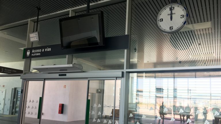 Vestíbulo de la Estación Antequera Alta Velocidad