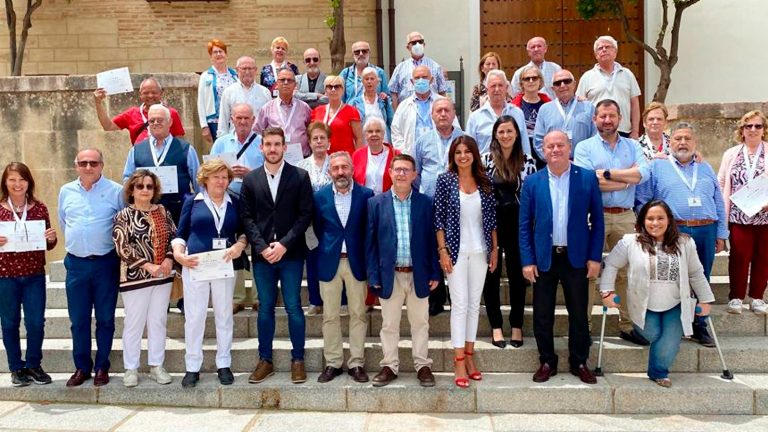 Responsables municipales, de la Consejería de turismo y participantes Jornadas Formativas Voluntarios Turísticos