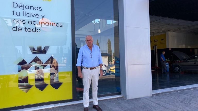 José Manuel Cuadra, promotor del nuevo taller Midas en Antequera (junio 2022)