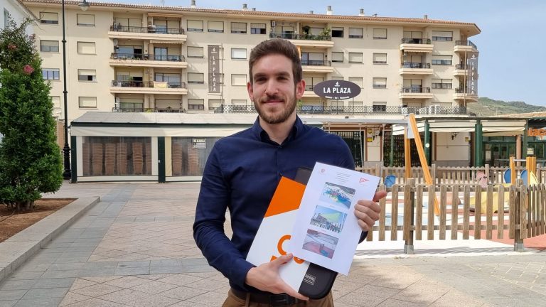 José Manuel García Puche con su propuesta sobre semáforos inteligentes (junio 2022)