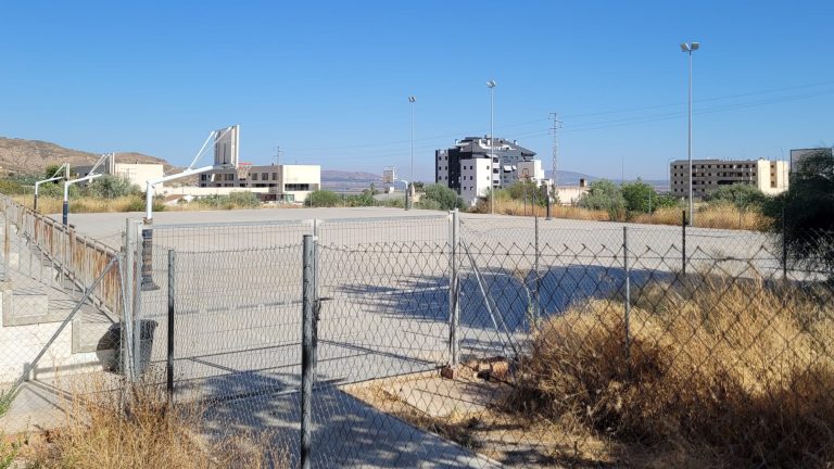 pistas polideportivas futuro Pabellón 15 de julio